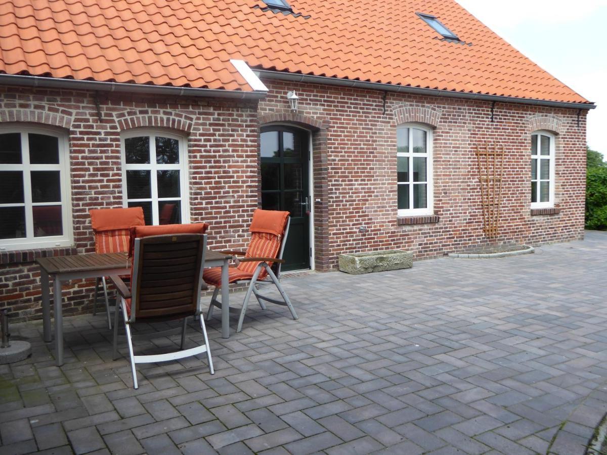 Ferienwohnung Elise Im Gulfhof Am Kanal Grossefehn Exterior foto